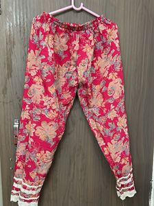 heavy Floral Print  3 pcs suit for M &amp;