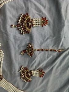 Pearl &amp; Stone Jewelry Set 1