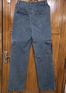 Urbanic Blue Cargo Jeans