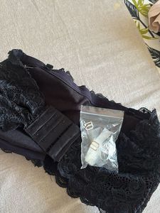 Bralette Set - Lace &amp; Solid - stretchable