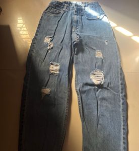 Ripped Denim Jeans