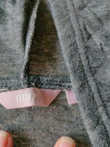 Grey Hoodie For Girls