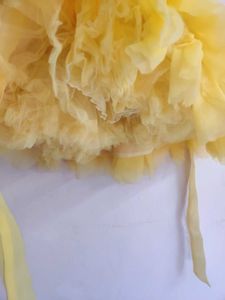 Yellow Party  wear frock