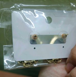 Black &amp; Gold Earrings