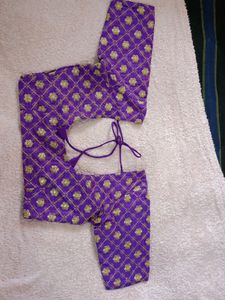 Purple 💜 Colour Blouse, No Tag But New One