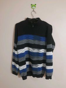 Black &amp; Blue Sweater
