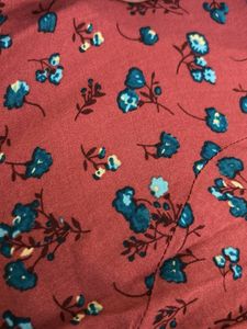 Wrap On Cute Floral Top