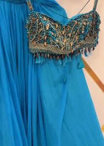 Blue Lehenga Choli Set