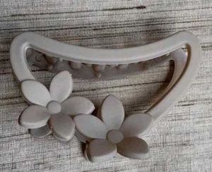 Floral Flower Hair Claw Clip