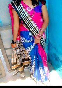 Beautiful Pink Saree 💗