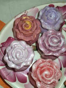 Rose Shaped Candles