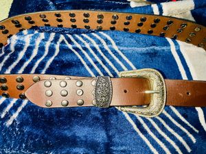 original pure leather sutted belts