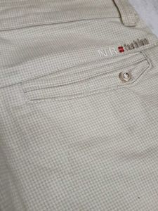 Men&#39;s Beige Trousers