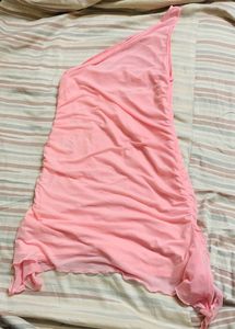Single Sleeves Mini Dress