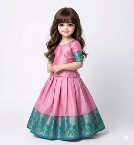 Girl&#39;s Ethnic Lehenga Choli