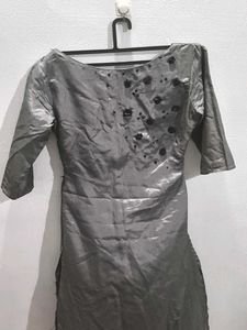 Grey Colour Kurti