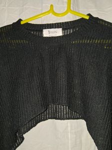 Bold Boucle Bolero Cardigan Top