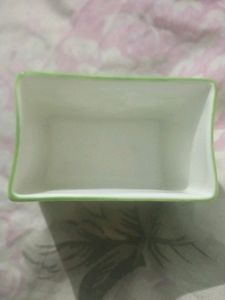 Bone China Rectangular Cup