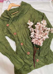 B2G2 🎁Green Cardigan Top E