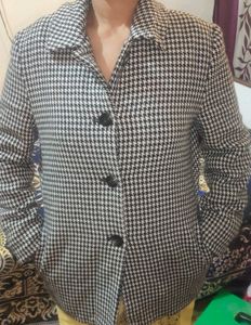 Winter Jacket Black Checks