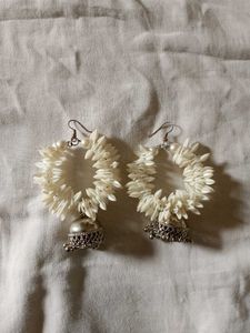 Floral Jhumka Earrings