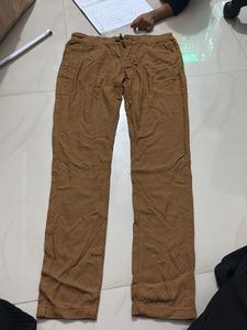 Brown Casual Pants