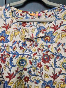 Floral Print Kurta