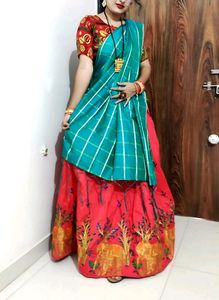 Lahnga With Blouse