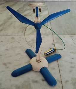 Solar Wind Mill Education Kit