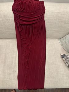 Maroon Dress