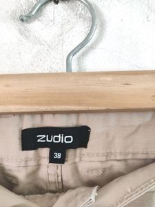 Zudio Beige Cargo Pant ( Men)