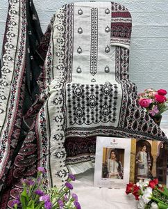 Embroidered Suit Piece