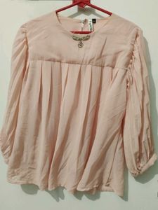 🌸 Stylish Nude Pink Tunic Top 🌸