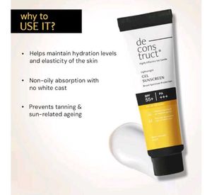 Deconstruct Gel Sunscreen SPF 55+
