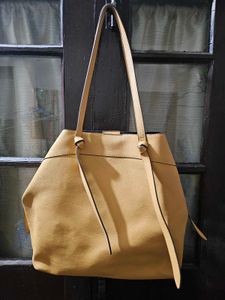 Large Yellow ZARA Tote Bag