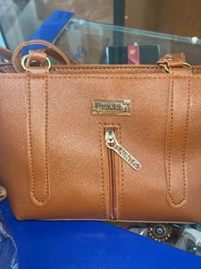 Flounett Brown Handbag