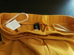 SHEIN Mustard Cord Set