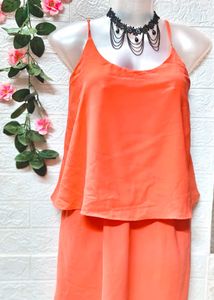 🎁Buy Two Get One Item Free🎁Orange Cami Dress