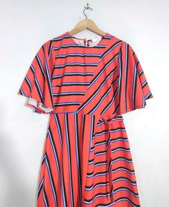 Koovs Orange Dress ( Women)