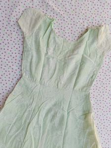 Vintage Mint Green Fit &amp; Flare Dress