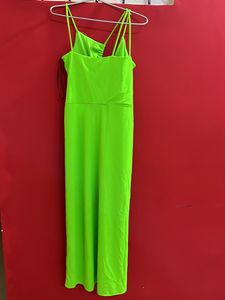 Green Color Cris Cross Dress From H&amp;M