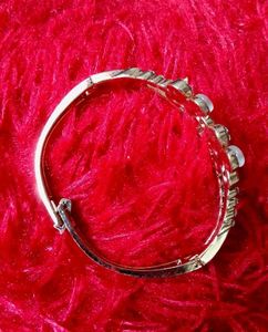 Anti-Tarnish AD Flower Bracelet