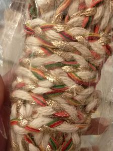 Jute Robe For Craft With Zari And Colourful Yarn