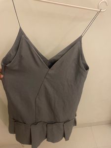 Gray Cami Mini Dress