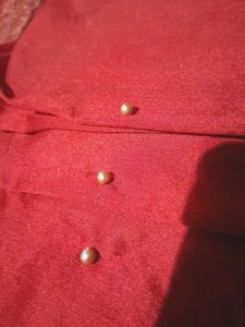 Elegant Red Dupatta 🍒✨
