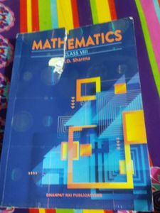 R.D. Sharma Mathematics - Class VIII