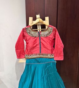 Embroidered Lehngha Choli Dress