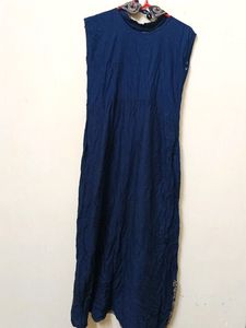 Blue Colour Gown