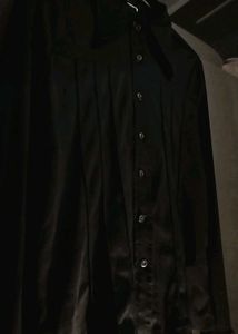 Noir Energy Sleek Nylon Shirt🫧🖤