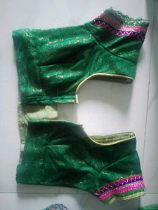 Beautiful Lehenga And Half Saree  No Damage All Go